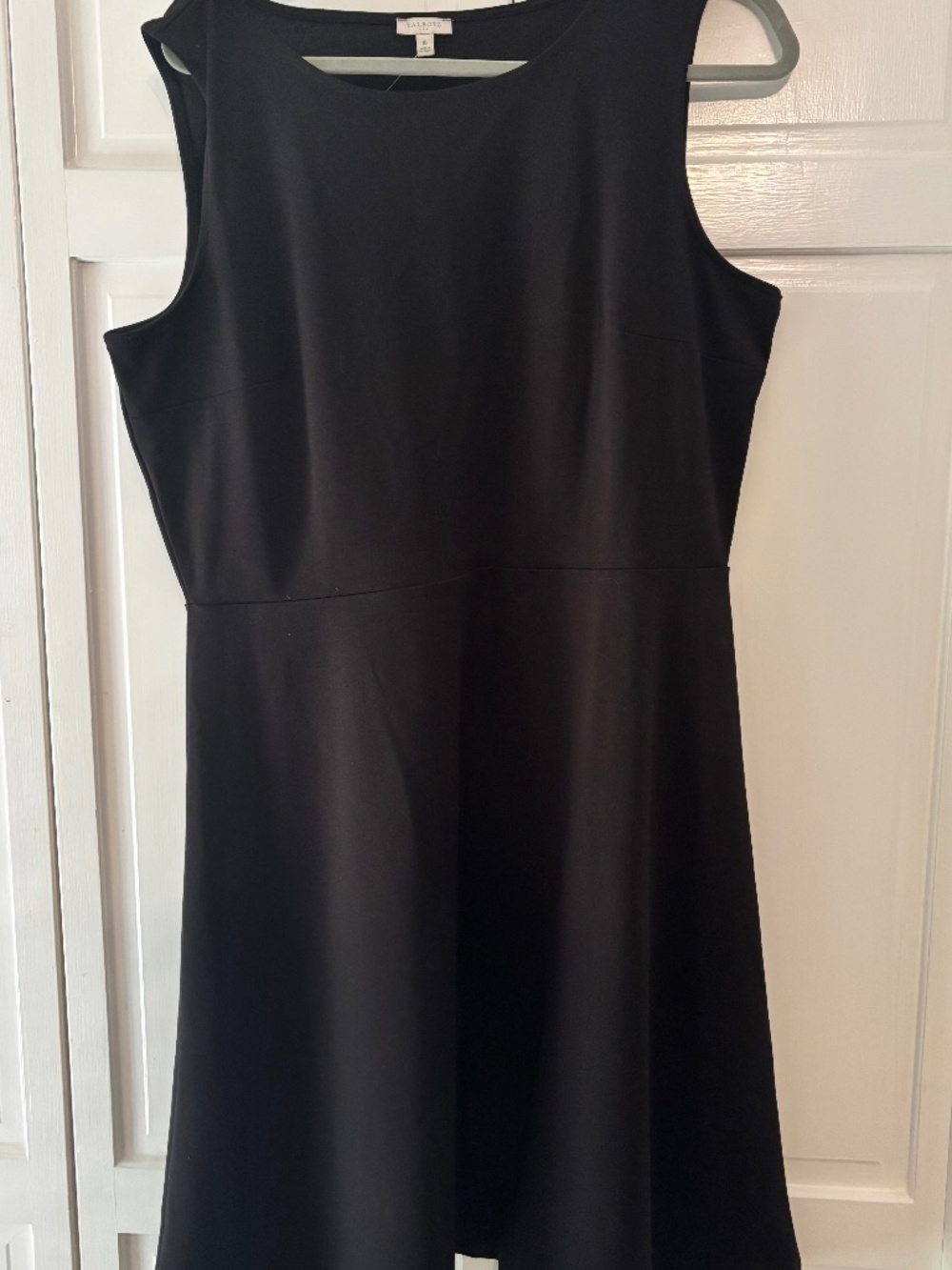 Talbots Black sleeveless dress Size 16